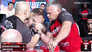 Krasimir Kostadinov vs John Brzenk Highlights