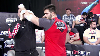 Ivan Matyushenko vs Rino Masic World Title 115kg Left Arm - Highlights