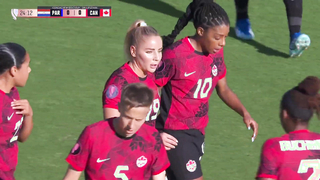 W Gold Cup | Paraguay vs Canada | Adriana Leon is a hat trick hero