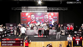 Artem Taynov vs Zurab Tavberidze 95kg World Title Left Arm - Highlights