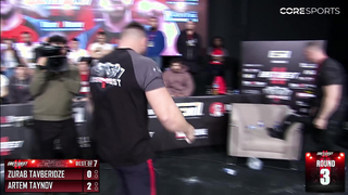 Artem Taynov vs Zurab Tavberidze 95kg World Title Left Arm - Highlights