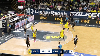 EWE Baskets Oldenburg vs. HAKRO Merlins Crailsheim- Full Game Highlights - Spieltag 21, Saison 23/24