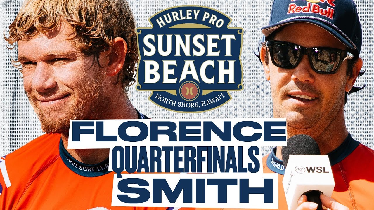 EPIC Clash at Sunset Beach! John John Florence vs. Jordy Smith | Hurley Pro 2024 Quarterfinals