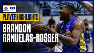 Brandon Ganuelas-Rosser posts big double-double in TNT debut | PBA Season 48 Commissioner's Cup