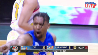 Brandon Ganuelas-Rosser posts big double-double in TNT debut | PBA Season 48 Commissioner's Cup