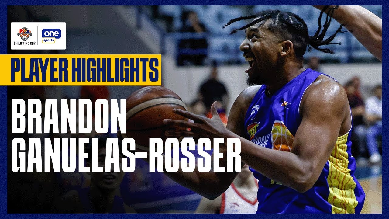 Brandon Ganuelas-Rosser posts big double-double in TNT debut | PBA Season 48 Commissioner's Cup