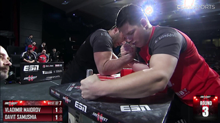 Davit Samushia vs Vladimir Maiorov World Title Match 85kg Right Arm-Highlights