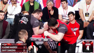 Davit Samushia vs Vladimir Maiorov World Title Match 85kg Right Arm-Highlights