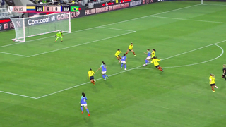W Gold Cup | Colombia vs Brazil | Brazil strikes fast to go up early in the match!