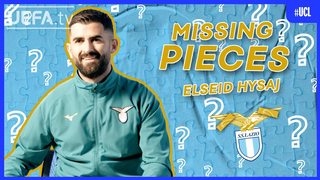 Lazio's ELSEID HYSAJ plays MISSING PIECES | #UCL