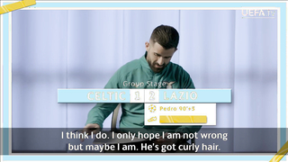 Lazio's ELSEID HYSAJ plays MISSING PIECES | #UCL