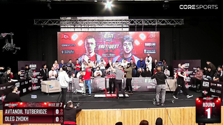 Oleg Zhokh vs Avtandil Tutberidze World Title Match 85kg Left Arm - Highlights