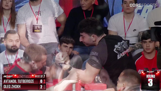 Oleg Zhokh vs Avtandil Tutberidze World Title Match 85kg Left Arm - Highlights
