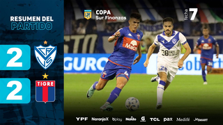VÉLEZ 2 - 2 TIGRE | Match Summary | #CopaSurFinanzas 2024