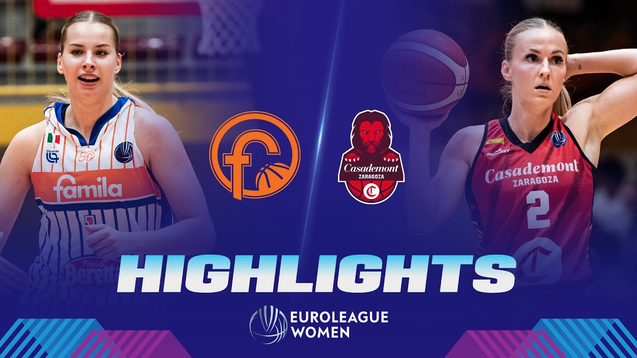 Beretta Famila Schio v Casademont Zaragoza | Gameday 13 | Highlights | EuroLeague Women 2023-24