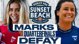 Caroline Marks vs Johanne Defay | Hurley Pro Sunset Beach 2024 - Quarterfinals