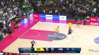 Bosnia and Herzegovina vs France | Extended Highlights | FIBA EuroBasket 2025 Qualifiers