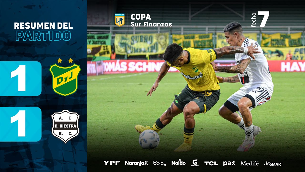 DEFENSA Y JUSTICIA 1 - 1 RIESTRA | Match Summary