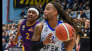 The tribe's elder: Adrian Banks excels despite his age.