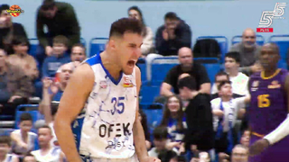 The tribe's elder: Adrian Banks excels despite his age.