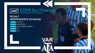 VAR 2024 | #CopaSurFinanzas | Independiente - Racing | Matchday 7