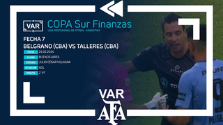 VAR 2024 | #CopaSurFinanzas | Belgrano - Talleres | Matchday 7