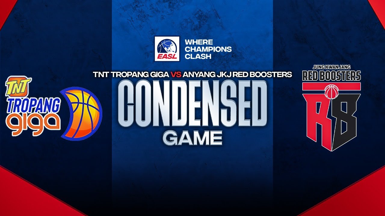 Condensed Game: Group A - TNT Tropang Giga vs. Anyang Jung Kwan Jang Red Boosters | Jan 24, 2024