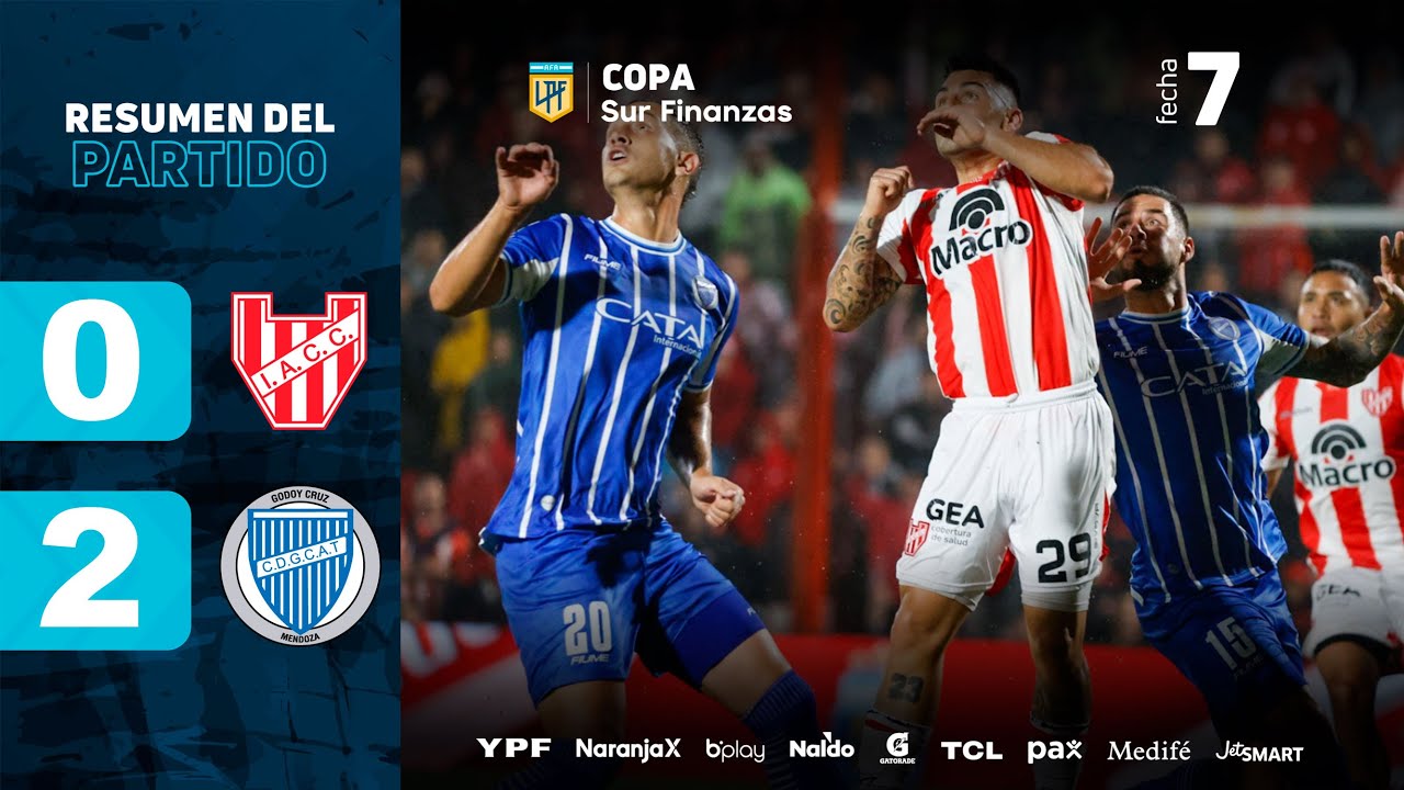 INSTITUTO 0 - 2 GODOY CRUZ I Resumen del partido I #CopaSurFinanzas 2024