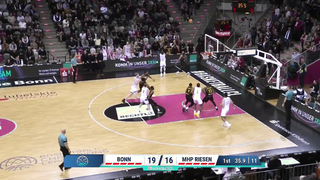 Telekom Baskets Bonn v MHP RIESEN Ludwigsburg | Gameday 2 | Highlights | #BasketballCL 2023-24