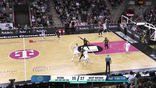 Telekom Baskets Bonn v MHP RIESEN Ludwigsburg | Gameday 2 | Highlights | #BasketballCL 2023-24