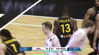 Telekom Baskets Bonn v MHP RIESEN Ludwigsburg | Gameday 2 | Highlights | #BasketballCL 2023-24