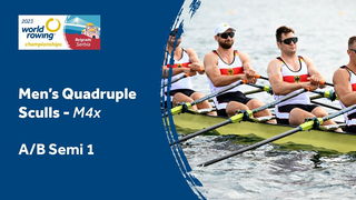 2023 World Rowing Championships - Men's Quadruple Sculls - Semifinal A/B 1