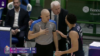 At the buzzer: Tyree's free throws decide Sassari's victory over Brindisi