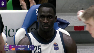 At the buzzer: Tyree's free throws decide Sassari's victory over Brindisi