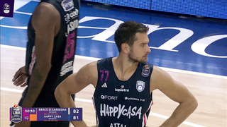 At the buzzer: Tyree's free throws decide Sassari's victory over Brindisi