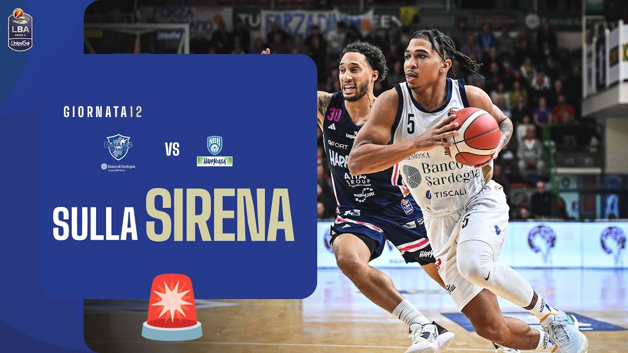 At the buzzer: Tyree's free throws decide Sassari's victory over Brindisi