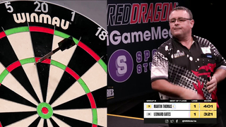 LEONARD GATES 9-DARTER!!!!