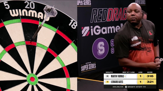 LEONARD GATES 9-DARTER!!!!