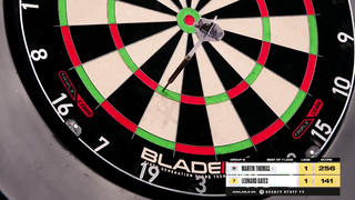 LEONARD GATES 9-DARTER!!!!