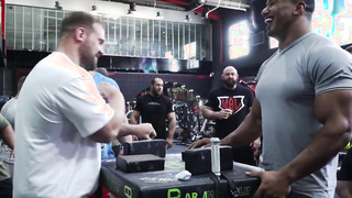 Kirill Sarychev vs Larry Wheels Arm Wrestling Dubai