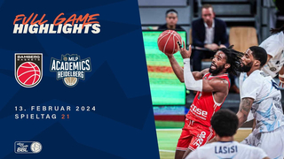 Bamberg Baskets vs. MLP Academics Heidelberg - Game Highlights