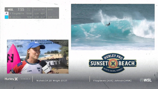 Bettylou Sakura Johnson vs Sally Fitzgibbons | Hurley Pro Sunset Beach 2024 - Round of 16