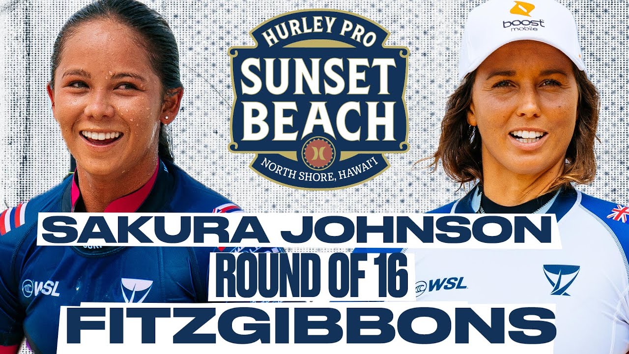 Bettylou Sakura Johnson vs Sally Fitzgibbons | Hurley Pro Sunset Beach 2024 - Round of 16