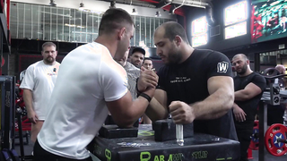 Irakli Zirakashvili vs David Dadikian ArmWrestling Dubai