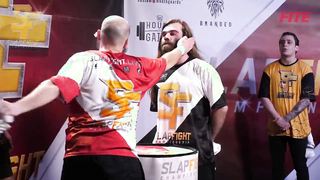 'Cannon’ EXPLODES on ‘Battle Axe' at SlapFIGHT Championship