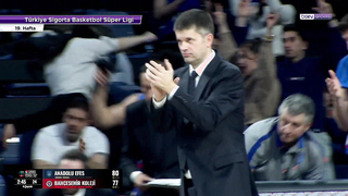 Anadolu Efes defeated Bahçeşehir Koleji 91-82 in the Turkish Basketball Super League 2023/24 season