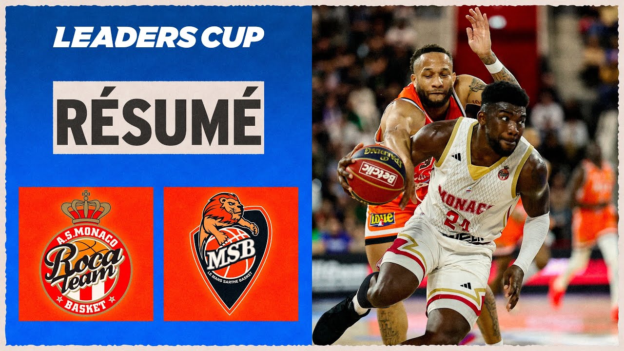 Monaco vs. Le Mans | Resume Leaders Cup 2024 | LNB Officiel