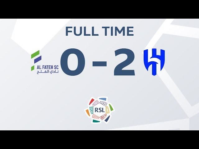 Here are the highlights of the match between Al Fateh and Al Hilal from Matchday 12.