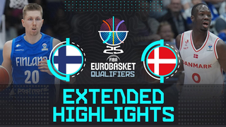 Finland vs Denmark  | Extended Highlights | FIBA EuroBasket 2025 Qualifiers