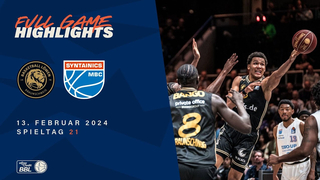 Basketball Löwen Braunschweig vs. SYNTAINICS MBC - Full Game Highlights -